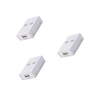 Artibetter 3pièces USB Commutateur De Partage Automatique pour Scanner Et Imprimante Partage De Périphériques sans Fil pour Bureau Compact