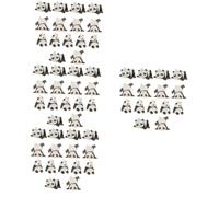 Artibetter 4 Ensembles Pendants Forme De Panda De Décorations Diy Amusantes Pour Artisanales Accessoires Pratiques Pour Décorations Manuelles 15 Pièces * 4