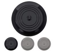 Artibetter 4 Pièces Bouchon Résistant aux Cheveux de Grande Taille Silicone de Vidange pour et Étanche Évier de Cuisine Salle de Bain