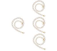 ARTIBETTER 4 Pièces Ceinture de Strass Diy pour Mariage Décorative avec Strass Accessoire de Vêtements pour Tenue Sac Chaussures