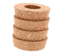 Artibetter 4 pièces Couvercles Bois pour Vase Hydroponique Lot de Bouchons Percés pour Jardinière Verre Couvercles Décoratifs Minimalistes pour Micro-paysages et Protection des Plantes