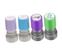 ARTIBETTER 4 Pièces Éducatifs pour Récompenses Enseignants Plastique Colorés pour Fournitures Scolaires et Activités Classe