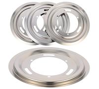 Artibetter 4 Pièces Lot De Lèchefrites Pour Cuisinière Lèchefrite Pour Brûleur De Cuisinière Pour à Gaz Plateaux Pour Brûleurs De Bac De Récupération Eau Ustensiles De Cuisine De Cuisine