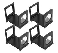 ARTIBETTER 4 Pièces Loupe Pliable avec Échelle Intégrée Loupe de Poche pour Couture Bijoux et Travaux de Précision Lot de Compacte et Portable