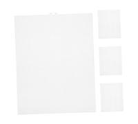 ARTIBETTER 4 Pièces Maille Plastique Transparentes pour Diy Grille Découpable pour Tricot Broderie et Artisanat Lot