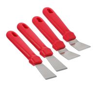 Artibetter 4 Pièces Pelle à Dégivrer en Acier Inoxydable Trou Suspendre, Outil Multifonction Rouge pour Réfrigérateur et Déneigement des Zones Difficiles D'accès