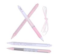 Artibetter 4 pièces Set de Stylos à Gel Noir avec Mécanisme Rétractable et Clip Pratique et Rapide pour Élèves Fournitures Scolaires