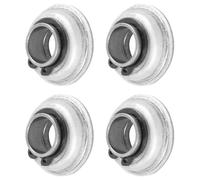 ARTIBETTER 4 Roulements en Acier pour Fauteuil Roulant, Accessoires de Fourche de Roue, Palier de Remplacement Compatible Petites Roues, Kit 4 Pièces pour Fauteuil Manuel, Roulement à Billes