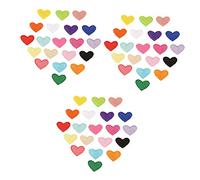 ARTIBETTER 40 PièCes Patches De RéParation CœUr Appliques BrodéEs ColoréEs Pour VêTements Diy Et Accessoires De Couture - IdéAl Pour DéCoration Et RéParation