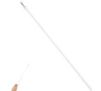 Artibetter 43 Cm à Rideaux Pivotante en Acrylique Blanc Légère Outil pour Ouvrir et Fermer Rideaux