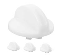 Artibetter 4pièces Bouton De Commande Pour Lave-linge Remplacement De Machine à Laver Bouton De Minuterie Blanc Accessoire De Rechange Pour Lave-linge