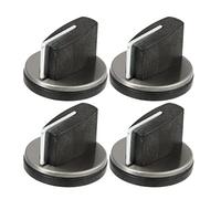 Artibetter 4pièces Boutons De Cuisinière à Gaz Plastique Pour Remplacement Contrôle Du Brûleur Lot De Angle Droit