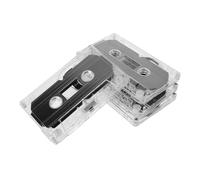 Artibetter 4pièces Cassettes Audio Vierges De Cassettes Vierges pour Enregistrement Musical Voix Et Discours avec Boîtier Transparent