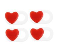 Artibetter 4pièces Couvercle De Webcam Forme De Cœur pour Ordinateur Portable Et Tablette De Anti-Peeping Et Anti-Hacking Design Élégant Et Fonctionnel