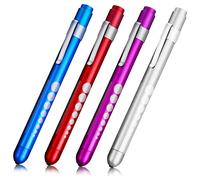 Artibetter 4pièces Lampe-Stylo Médicale pour Infirmières Et Médecins Compacte Et Pratique avec Clip pour Diagnostics Et Portables