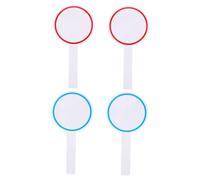 Artibetter 4pièces Lot De Tableaux Blancs Simples Effaçables à Sec Pour Juges Tableaux Affichage Vierges Multi-usages Et Pratiques