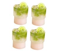 Artibetter 4pièces Nourriture Miniature pour Maison De Poupée Service à Thé Mini Tasse Boissons Miniatures Décoration pour Maison De Poupée