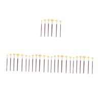 ARTIBETTER 5 Ensembles Ensemble De Pinceaux Éventail Plat Aquarelle Pinceaux Larges pour Acryliques Poil Couleur Pinceau Fin Fourniture De Peinture Fournitures De Peinture Bois 6 Pièces * 5