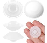 Artibetter 5 Pièces Bouchon Anti-Fuite en Silicone pour Bouteille, Blanc, | Accessoire de Remplacement, Étanchéité, pour Bouteille Ventrale, Usage Quotidien, Format Pratique