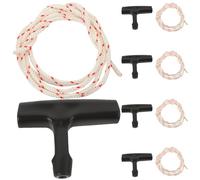 Artibetter 5 pièces Cordelette de Traction pour Porte de Garage avec Poignée Plastique Corde Résistante Kit de Remplacement pour Escalier de Grenier Facile à Installer et Lot