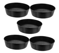 ARTIBETTER 5 pièces Tamis de Jardin Maille Fine Plastique Filtre à Sable et Terre Léger et Outil Manuel de Jardinage Pratique et Réutilisable Lot pour Partage et Usage Familial