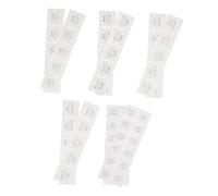 ARTIBETTER 50 feuilles Étiquettes Autocollantes Impermeables pour Bouteilles Cosmétiques Autocollants Auto Adhésifs Multi Langues pour Shampoing Après Shampoing Gel et Pratiques et Faciles à