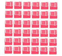 Artibetter 50 pièces Clips de Fixation de Câbles Autocollants pour Gestion Fil Electrique Support Rangement Bureau Facile à Installer Organisateur de Câbles Plastique Couleur Aléatoire