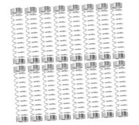 Artibetter 50 Pièces Ressorts de Compression pour Stylo à Bille Acier Inoxydable Diamètre Fil X Ressorts de Remplacement pour Mécanisme à Réparations pour Bureau et École