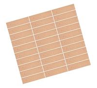 Artibetter 50 Pièces Sac en Papier Kraft Manche en Papier Protecteur Titulaires Seul Tubes de Stylo Porte-Stylo Unique Manches à Stylo en Papier Manche Mince Tube de Stylo Kaki
