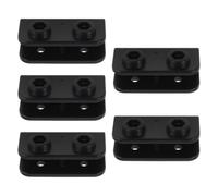 ARTIBETTER 5pièces Connecteurs de Cadre de Tente Plastique Robustes Coudes de Tente de Canopée pour Structure Extérieure Kit de Réparation et Remplacement de Raccords Arceaux