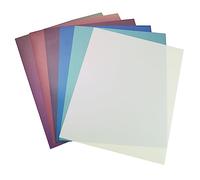 ARTIBETTER 6 Feuilles Film de Transfert Thermique Vinyle de Lettrage Pratique pour Vêtements Matériau PU Utilisation Facile et Sûre pour Textiles et Diy
