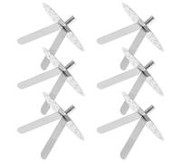 ARTIBETTER 6 pièces Filtre Inox Entonnoir Acier Inoxydable Tamis Amovible Compatible avec Différents Entonnoirs pour Cuisine Familiale