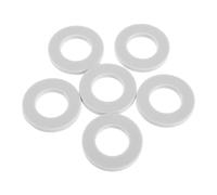 Artibetter 6 Pièces Joint de Bouchon de Vidange, Remplacement Étanche Blanc | ABS et Silicone, Compatibilité, pour Drain de Glacière, Usage Extérieur et Événements