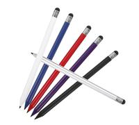 ARTIBETTER 6 Pièces Stylet Capacitif Crayon Forme pour Écran Tactile Stylo Précis Double Usage pour Smartphones et et Portable Contrôle Précis pour Dessin et Navigation