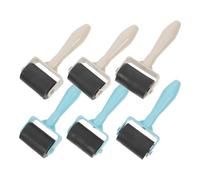 Artibetter 6 Rouleaux d'impression en Caoutchouc Rouleaux pour Peinture et Gravure Outils de Bricolage Polyvalents Lot de 6 Pièces Pratiques et Légers pour Garçon et Filles