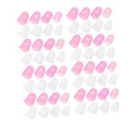 ARTIBETTER 64 Pièces Silicone pour Instruments à Cordes Manchons Antidérapants Confortables pour Guitare Basse et Couture Protection Ergonomique pour Pratique Longue Durée