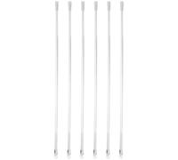 Artibetter 6pcs Cannes D'aveugle en Acrylique Crochets de Connexion pour Stores à Lamelles Verticales, Installation Facile pour Volets et Lames la Maison