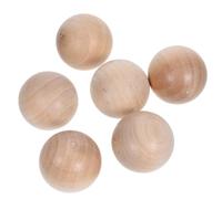 Artibetter 6pièces Bouchons Bois de Pin Naturel pour Bouteilles Verre Bouchons Ronds Étanches pour Vin et Bocaux Joints de Conservation Fraîcheur pour Projets DIY