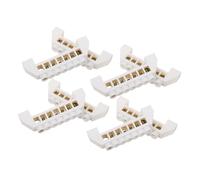 ARTIBETTER 8 Pièces Bus Bar Terminal Block Positions Screw Grounding Strip For Car Boat Electrical Wiring Distribution Box