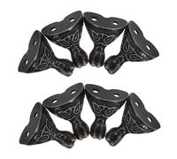Artibetter 8 Pièces de Zinc Vintage pour Meubles Jambes Décoratives Rétro pour Boîtes Cadeaux et Bijoux Protège-Coins Multifonction pour Stabilité Renforcée