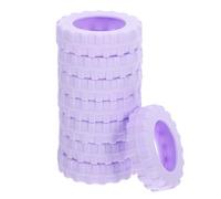 Artibetter 8 Pièces Housse de Roue de Valise en Silicone, Couvre-Roues de Valise, Anti-Bruit, Antidérapante, Protection la Poussière, Violet Lavande, pour Roues 55-68mm, Voyage, Zones