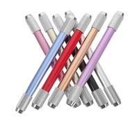 Artibetter 8 Pièces Lot de Rallonges de Crayon Métal Double Tête Réglables pour Crayons Graphite et Couleur Prolongateurs Portables pour Dessin et Croquis Scolaires