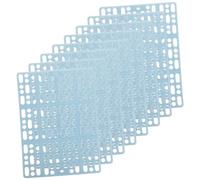 Artibetter 8 pièces Tapis pour Cage à Lapin Résistant à Usure Antidérapant pour Urine et Fèces Coussinets de Sol pour Petite Cage et Clapier Adapté Aux Rongeurs et Lapins