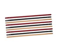 ARTIBETTER 9 Pièces Bandoulières Cuir PU Tressé avec Rivets pour Sacs à Main Femmes Poignées de Remplacement Élégantes Accessoires pour Création et Réparation de Sacs DIY Bag Making Supplies