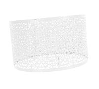 Artibetter Abat-jour En Fer Forgé Évidé Sculpté, Cache-applique Murale E27 E14, Couleur Blanche Cuivre, Lampe à Suspendre Multifonction Pour Maison, Emballage Individuel