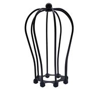 Artibetter Abat-jour En Fer Forgé Vintage Rustique, Protection De Cage De Lampe Pour Lustre, Accessoire Mural Et Plafonnier Rétro, Compatible Éclairage Intérieur,