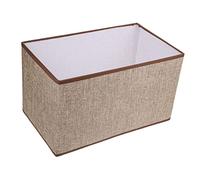 ARTIBETTER Abat-jour Lin Rectangulaire pour Lampe de Table Protection et Pratique pour Maison
