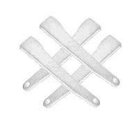 Artibetter Accessoire D'échafaudage Adaptateur Remplaçable, Fixation Petite Taille, 4 Pièces, Acier Solide, Réparation Échafaudage Mobile Pour Travaux De Construction