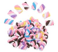 Artibetter Accessoires de Bricolage pour 60 Pièces Matériel de Poterie Couleurs Amusantes Décoration de Fête pour Scrapbooking