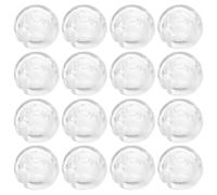 Artibetter Accessoires pour Stores 24 Pièces en Pom, Boucle D'arrêt pour Chaîne de Perles Invisible, Fixation Fiable et Facile à Utiliser pour Stores Verticaux en Salle de Bain